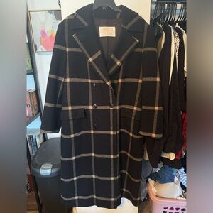 Vintage Plaid Pendleton Coat